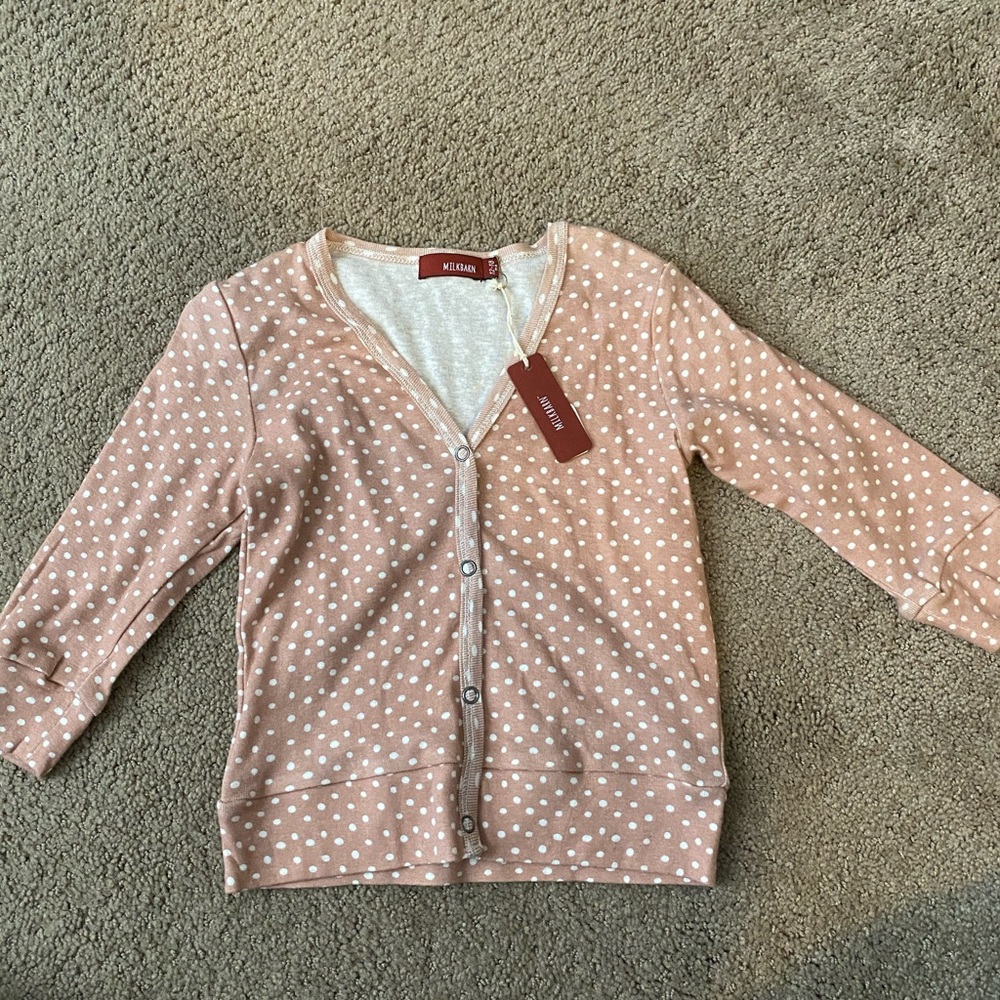 MILKBARN // Long Sleeve Cardigan